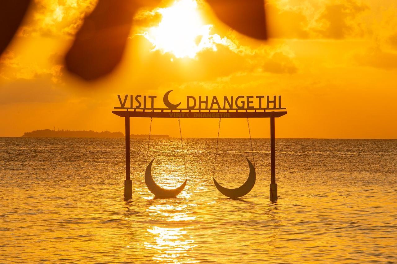 Sunset Beach View Dhangethi Eksteriør bilde